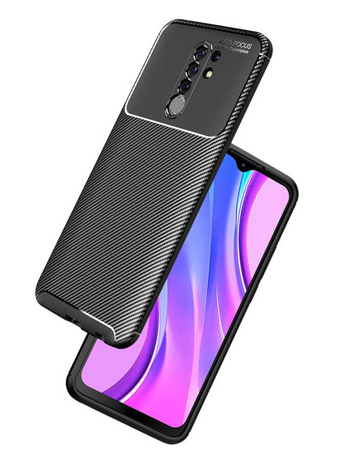 Xiaomi Redmi 9 Uyumlu Kılıf Zore Negro Silikon Kapak - 1
