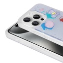 Apple iPhone 15 Pro Uyumlu Kılıf Kabartma Figürlü Parlak Zore Minimini Silikon Kapak - 3