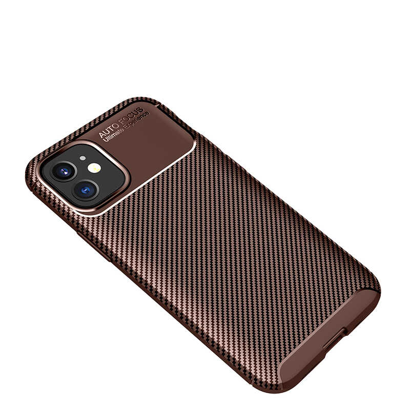 Apple iPhone 12 Uyumlu Kılıf Zore Negro Silikon Kapak - 10