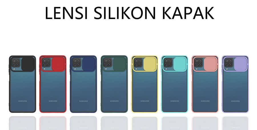 Samsung Galaxy A12 Uyumlu Kılıf Zore Lensi Kapak - 2