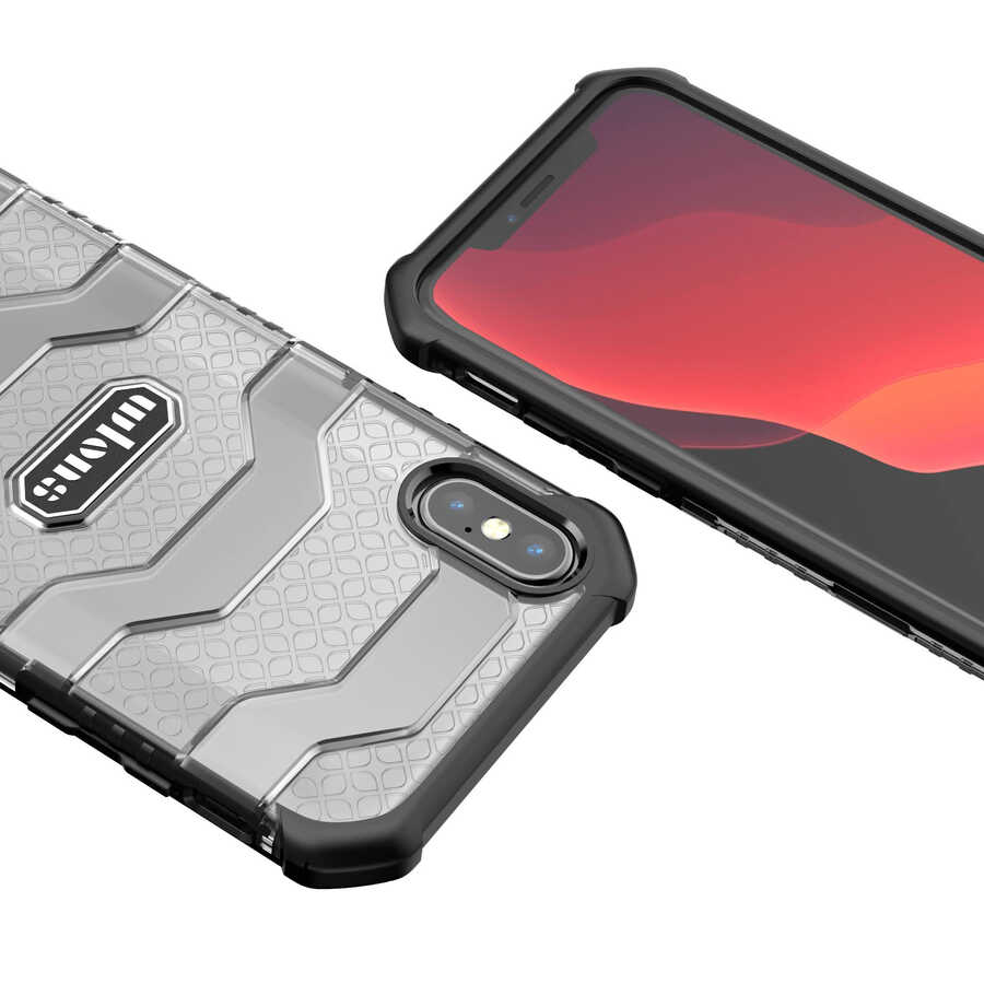 Apple iPhone X Uyumlu Kılıf Wlons Mit Kapak - 3