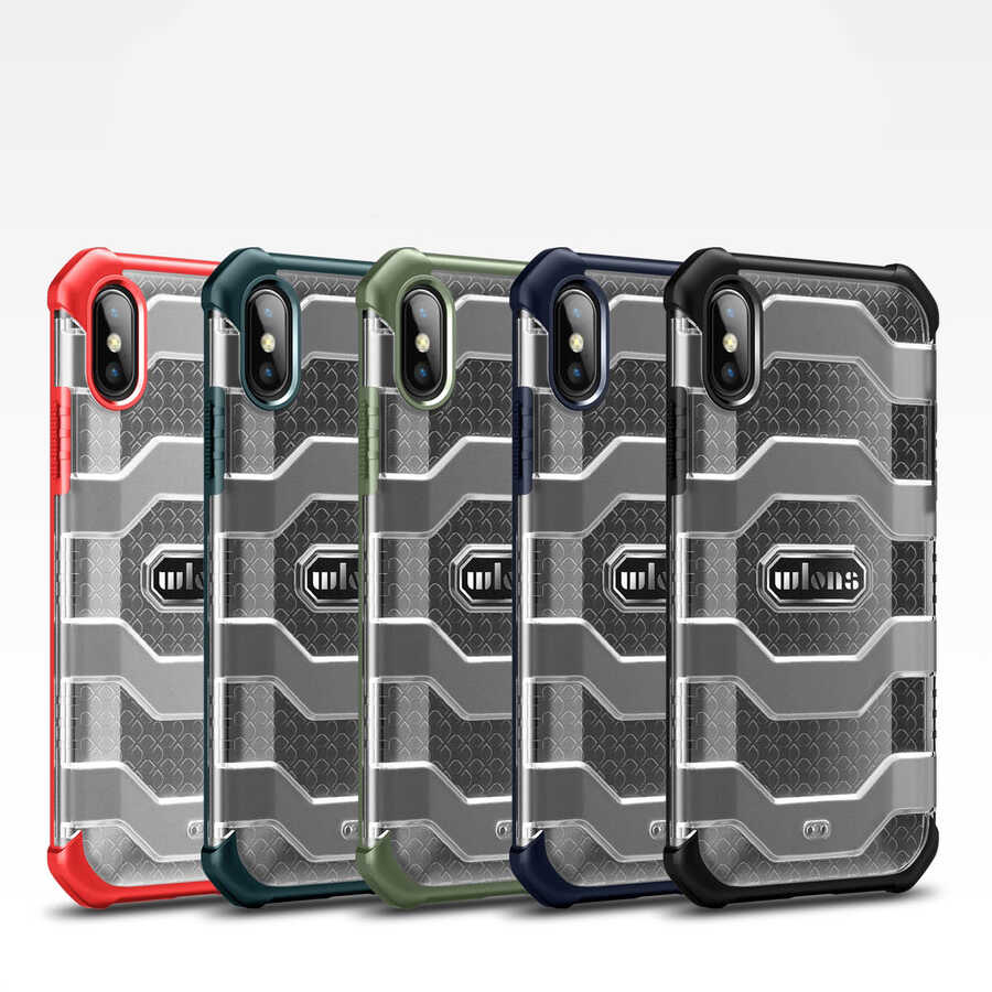 Apple iPhone X Uyumlu Kılıf Wlons Mit Kapak - 8