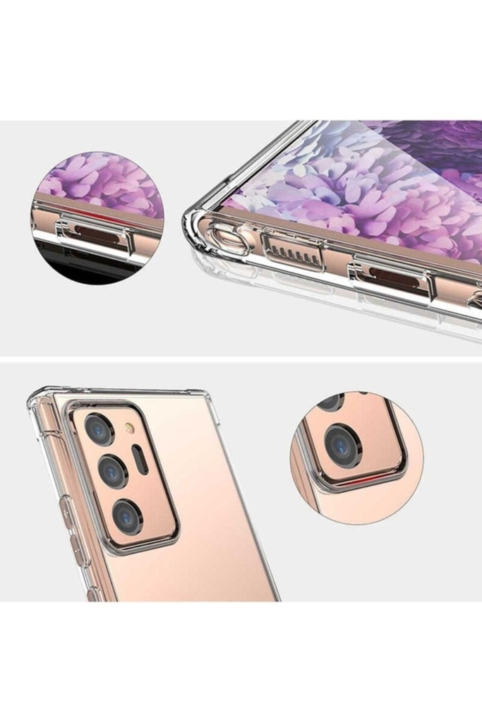 Samsung Galaxy Note 20 Ultra Uyumlu Kılıf Zore Nitro Anti Shock Silikon