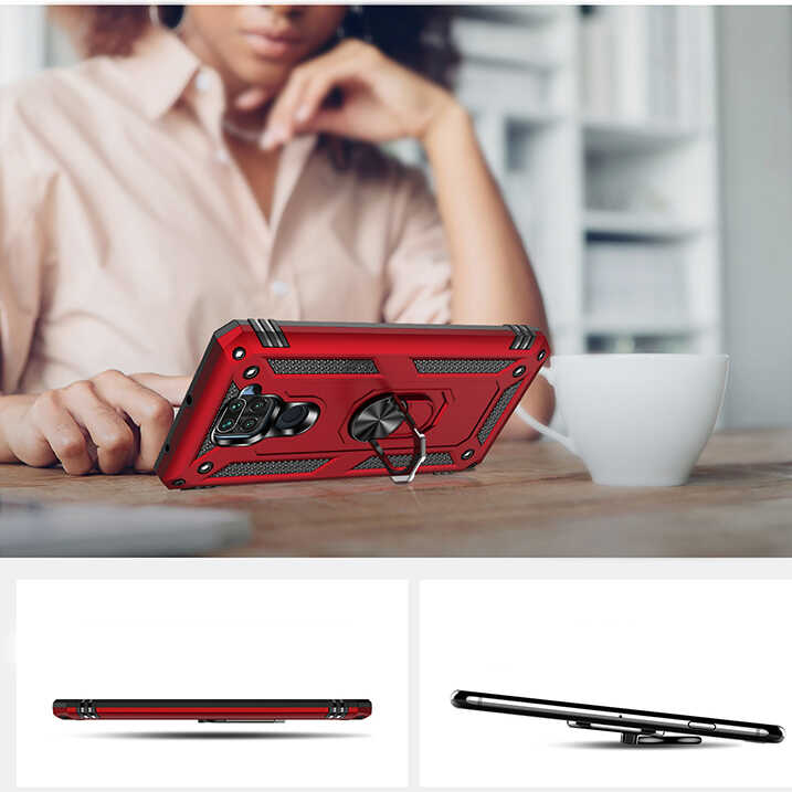 Xiaomi Redmi Note 9 Uyumlu Kılıf Zore Vega Kapak - 1