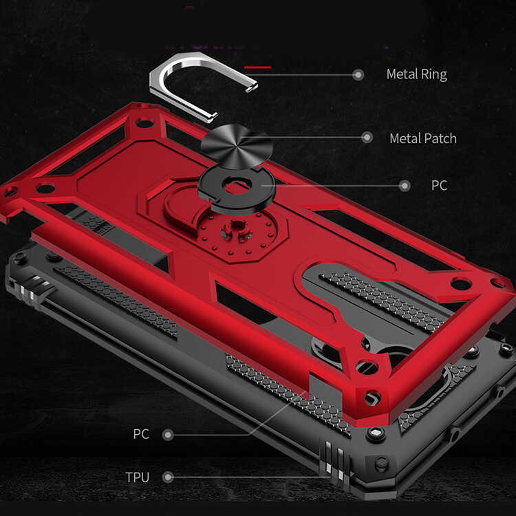 Xiaomi Redmi Note 9 Uyumlu Kılıf Zore Vega Kapak - 2