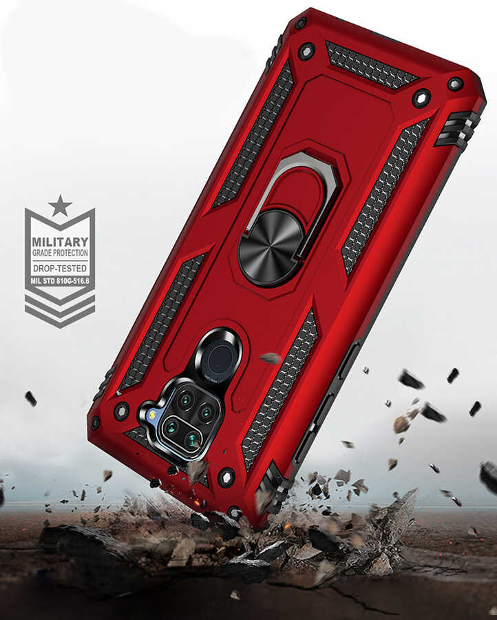 Xiaomi Redmi Note 9 Uyumlu Kılıf Zore Vega Kapak - 4