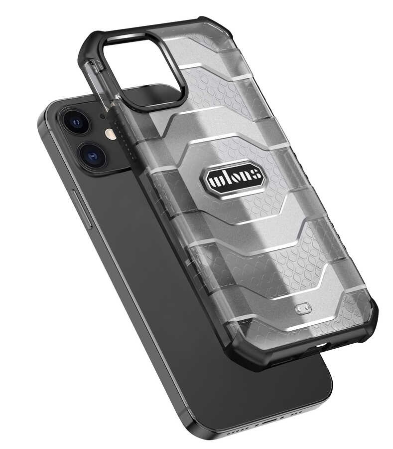 Apple iPhone 12 Mini Uyumlu Kılıf Wlons Mit Kapak - 2