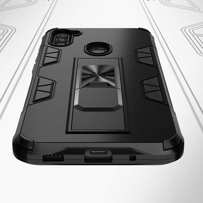 Samsung Galaxy M11 Uyumlu Kılıf Zore Volve Kapak - 2