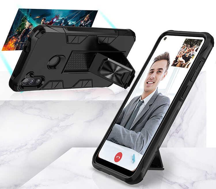 Samsung Galaxy M11 Uyumlu Kılıf Zore Volve Kapak - 8