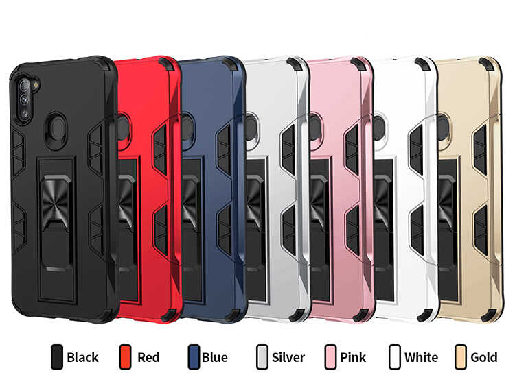 Samsung Galaxy M11 Uyumlu Kılıf Zore Volve Kapak - 11