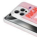 Apple iPhone 15 Pro Max Uyumlu Kılıf Kabartma Figürlü Parlak Zore Minimini Silikon Kapak - 4