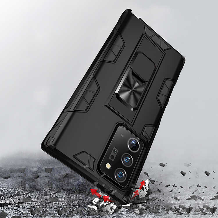 Samsung Galaxy Note 20 Ultra Uyumlu Kılıf Zore Volve Kapak - 7