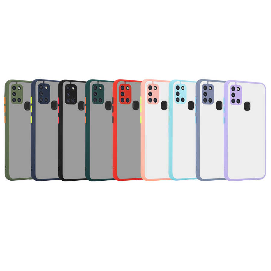 Samsung Galaxy A21S Uyumlu Kılıf Zore Hux Kapak - 2