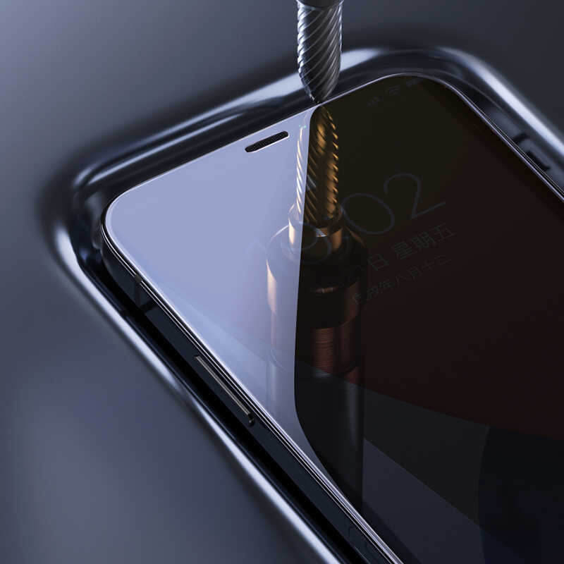 Apple iPhone 12 Pro Max Uyumlu Benks 0.3mm V Pro Dust Full Curved Proof Ekran Koruyucu - 2