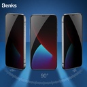 Apple iPhone 12 Mini Uyumlu Benks 0.3mm V Pro Privacy Ekran Koruyucu - 4