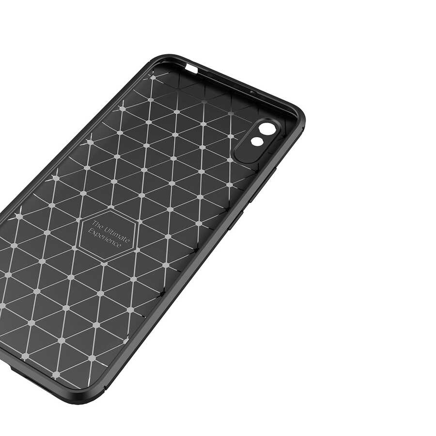 Xiaomi Redmi 9A Uyumlu Kılıf Zore Negro Silikon Kapak - 6
