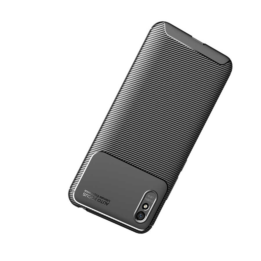 Xiaomi Redmi 9A Uyumlu Kılıf Zore Negro Silikon Kapak - 7