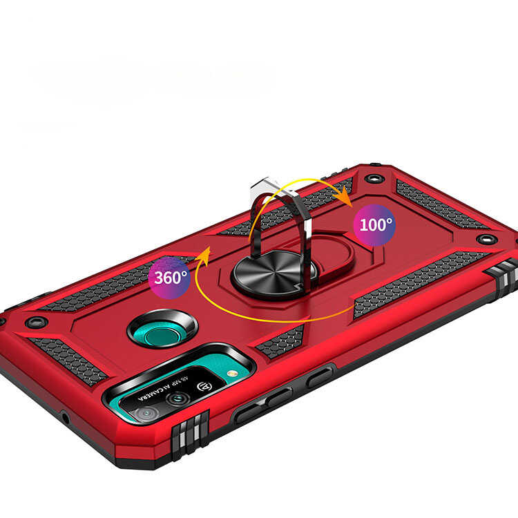 Huawei P40 Lite E Uyumlu Kılıf Zore Vega Kapak - 2