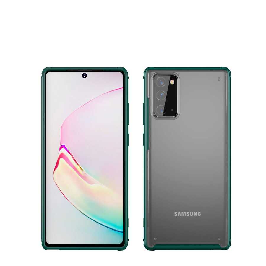 Samsung Galaxy Note 20 Uyumlu Kılıf Zore Volks Kapak - 5