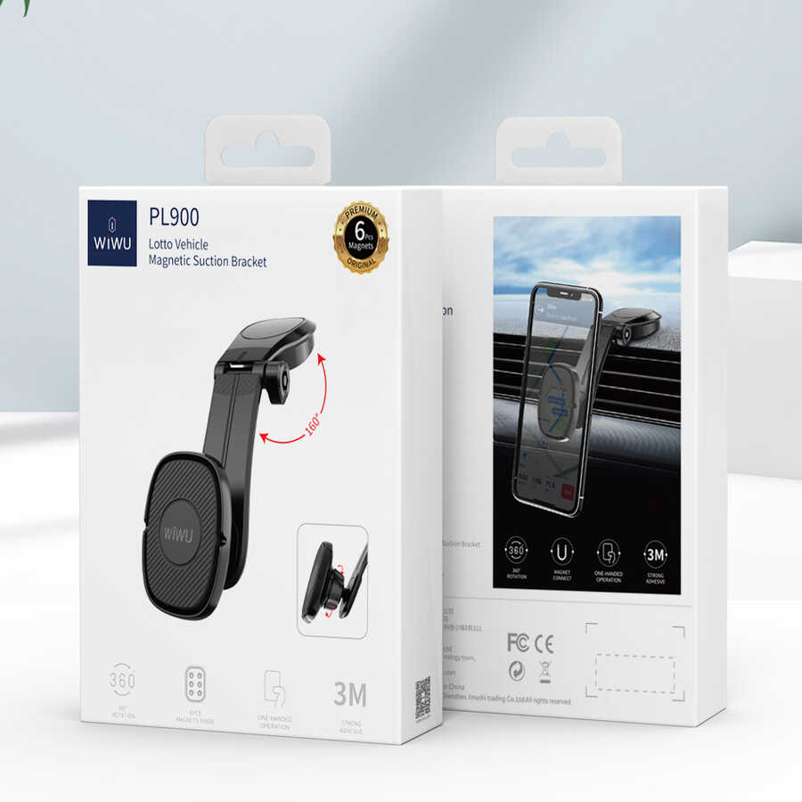 Wiwu PL900 Lotto Magnetik Araç Telefon Tutucu - 12