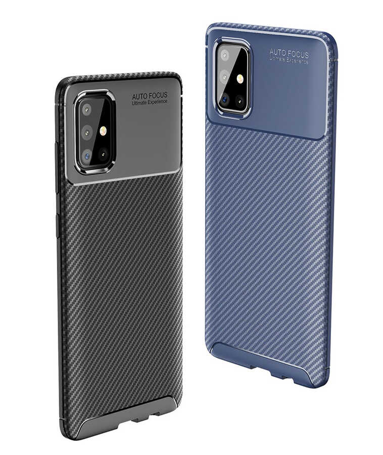 Samsung Galaxy M31S Uyumlu Kılıf Zore Negro Silikon Kapak - 6