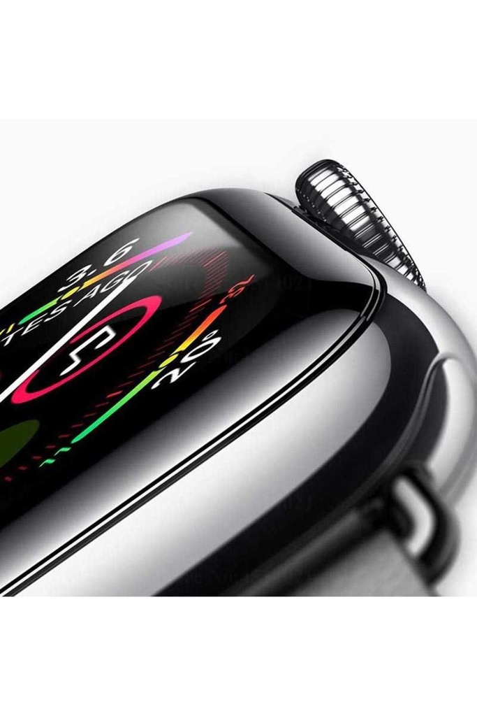 Apple Watch 38mm Uyumlu Zore Full Yapışkanlı Cam Ekran Koruyucu