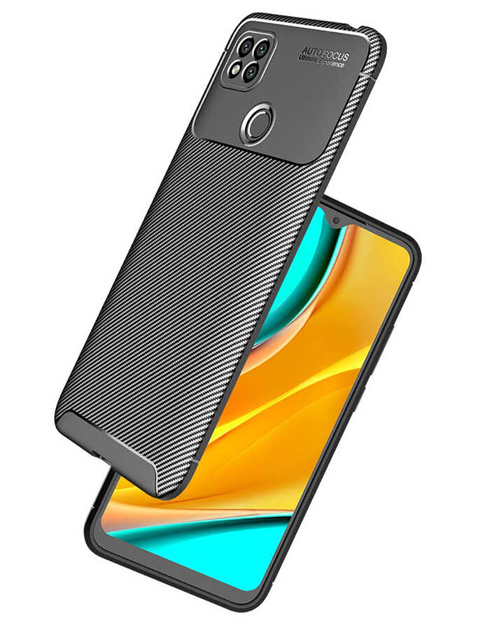 Xiaomi Redmi 9C Uyumlu Kılıf Zore Negro Silikon Kapak - 1