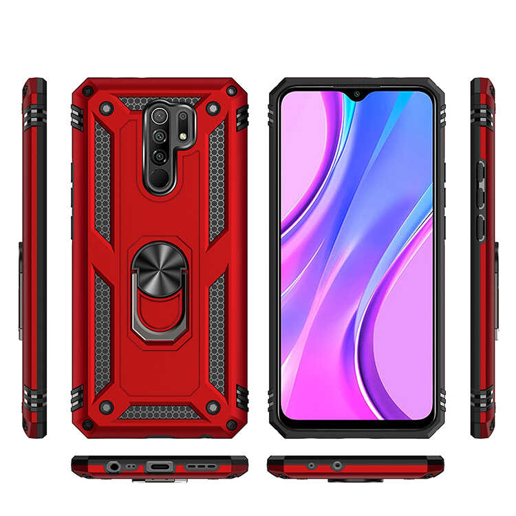 Xiaomi Redmi 9 Uyumlu Kılıf Zore Vega Kapak - 3