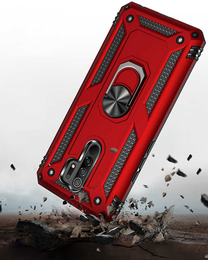 Xiaomi Redmi 9 Uyumlu Kılıf Zore Vega Kapak - 4