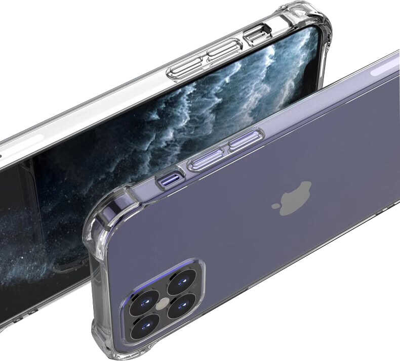 Apple iPhone 12 Pro Max Uyumlu Kılıf Zore Nitro Anti Shock Silikon - 1