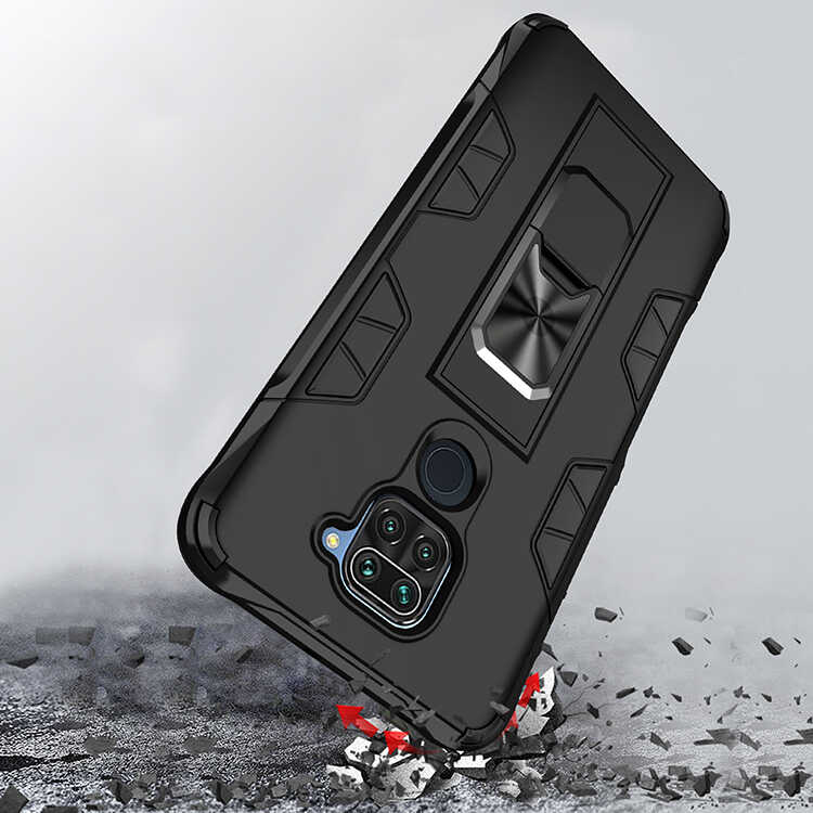 Xiaomi Redmi Note 9 Uyumlu Kılıf Zore Volve Kapak - 8