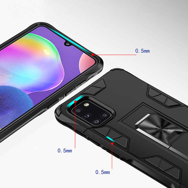 Samsung Galaxy A31 Uyumlu Kılıf Zore Volve Kapak - 5