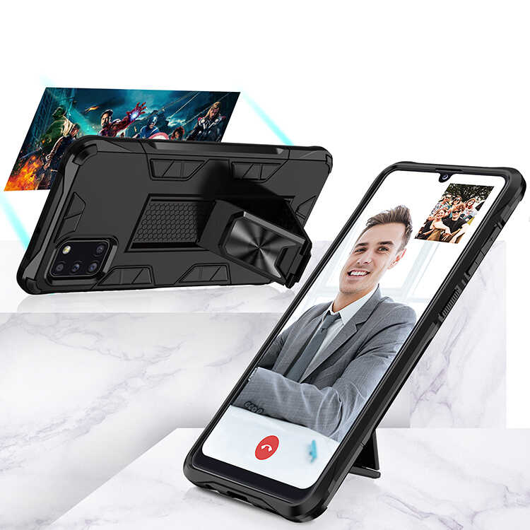 Samsung Galaxy A31 Uyumlu Kılıf Zore Volve Kapak - 8