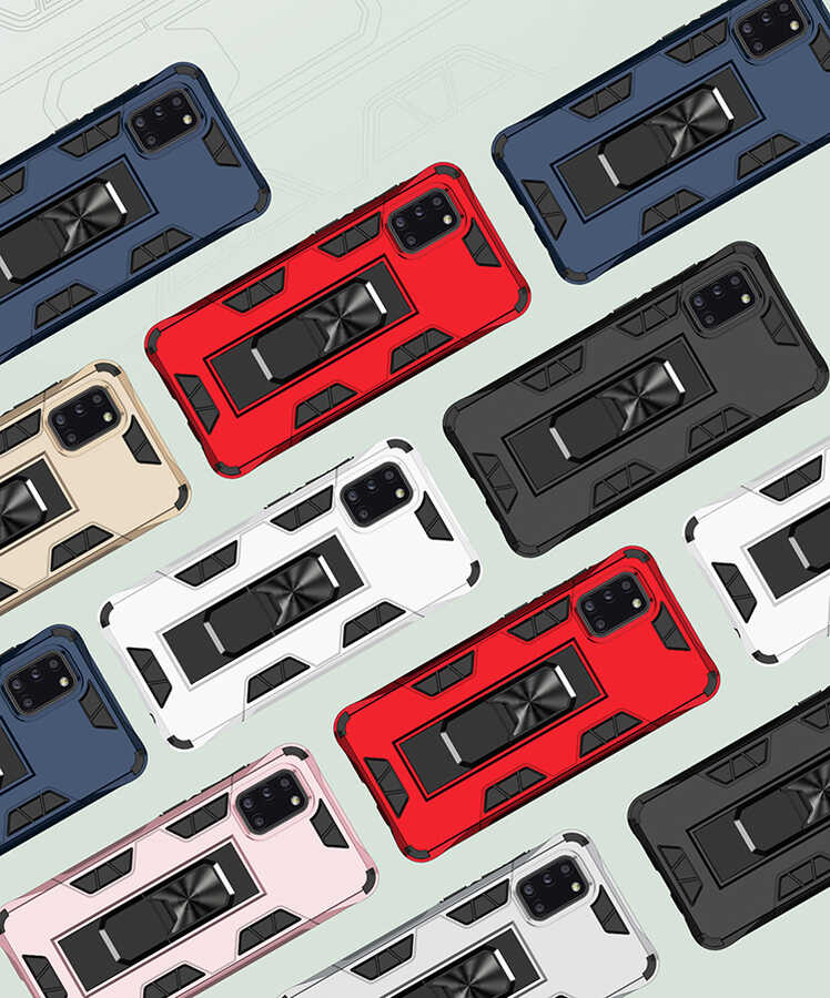 Samsung Galaxy A31 Uyumlu Kılıf Zore Volve Kapak - 9