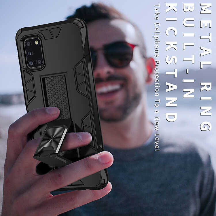 Samsung Galaxy A31 Uyumlu Kılıf Zore Volve Kapak - 10