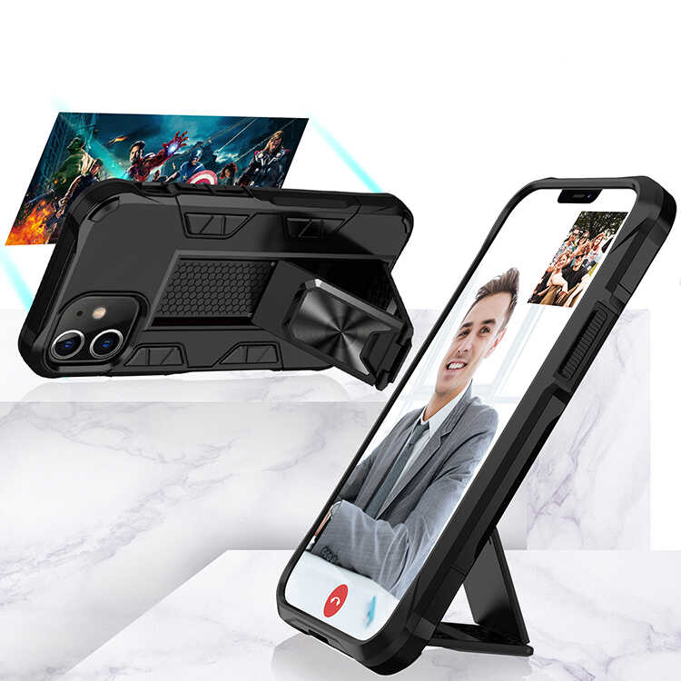 Apple iPhone 12 Pro Uyumlu Kılıf Zore Volve Kapak - 8