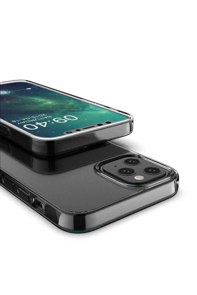 Apple iPhone 12 Uyumlu Kılıf Zore Süper Silikon Kapak