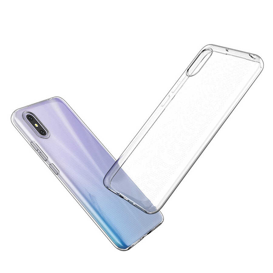 Xiaomi Redmi 9A Uyumlu Kılıf Zore Süper Silikon Kapak