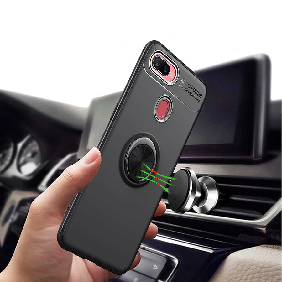 Oppo A7X Uyumlu Kılıf Zore Ravel Silikon Kapak - 2