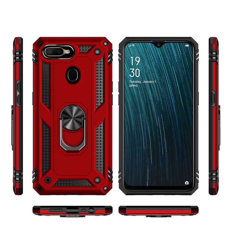 Oppo A7X Uyumlu Kılıf Zore Vega Kapak - 1