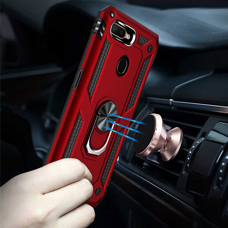 Oppo A7X Uyumlu Kılıf Zore Vega Kapak - 4