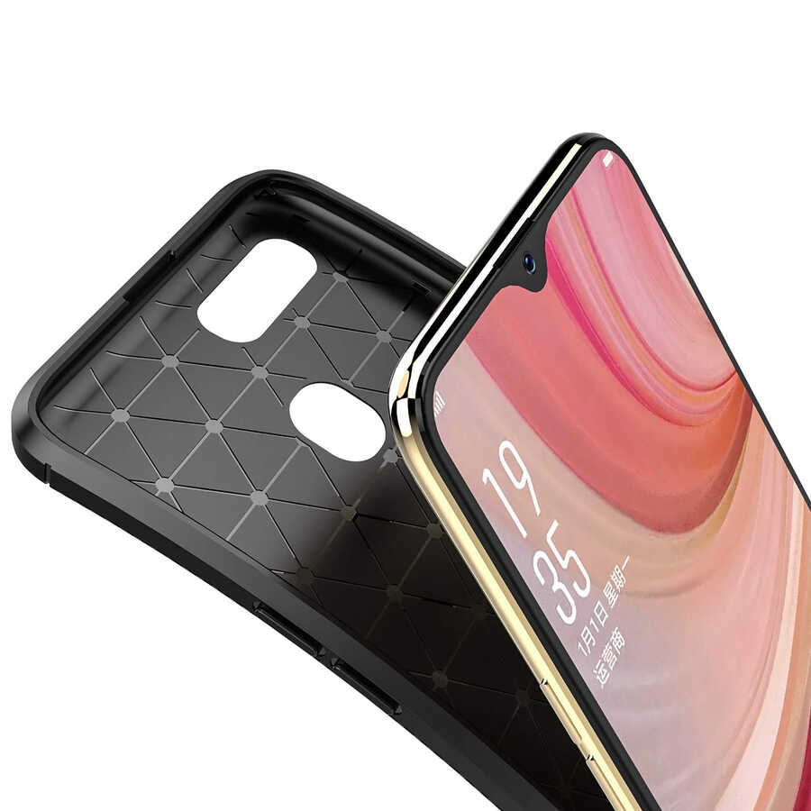 Oppo A12 Uyumlu Kılıf Zore Negro Silikon Kapak - 2