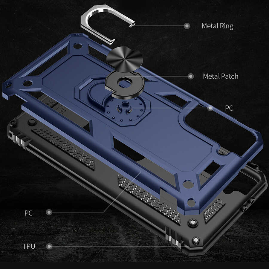 Samsung Galaxy S21 Plus Uyumlu Kılıf Zore Vega Kapak - 4