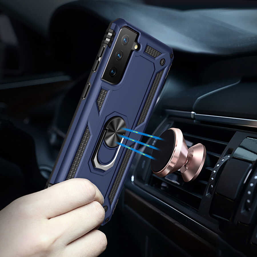 Samsung Galaxy S21 Plus Uyumlu Kılıf Zore Vega Kapak - 5