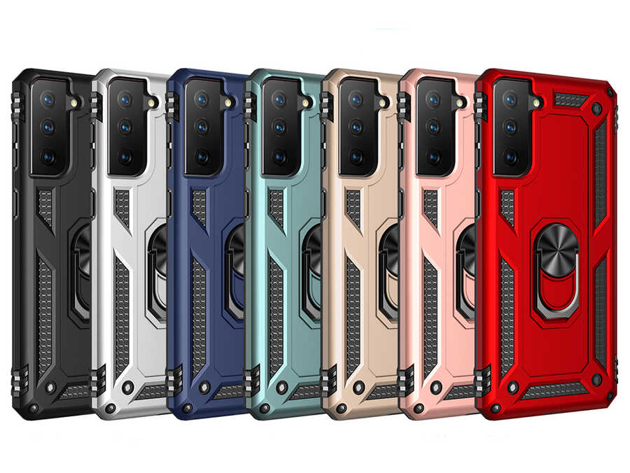 Samsung Galaxy S21 Plus Uyumlu Kılıf Zore Vega Kapak - 8