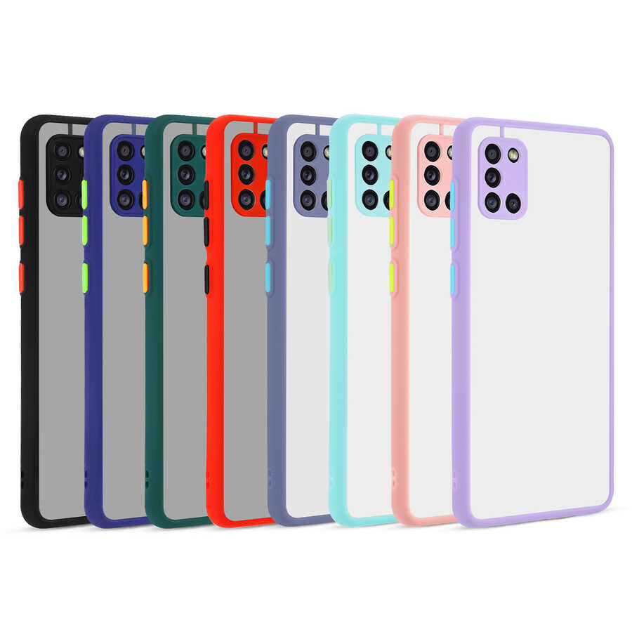 Samsung Galaxy A31 Uyumlu Kılıf Zore Hux Kapak - 3