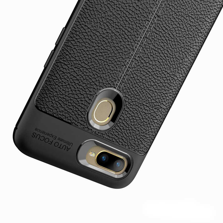 Oppo AX7 Uyumlu Kılıf Zore Niss Silikon Kapak - 2