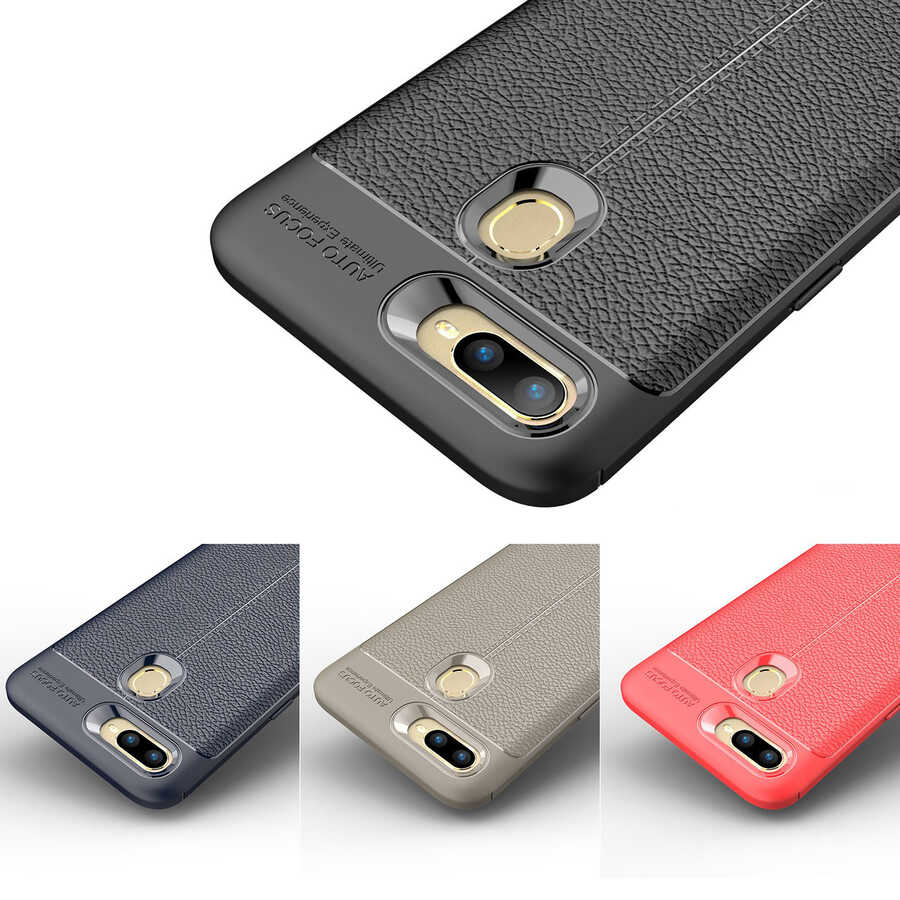 Oppo AX7 Uyumlu Kılıf Zore Niss Silikon Kapak - 7