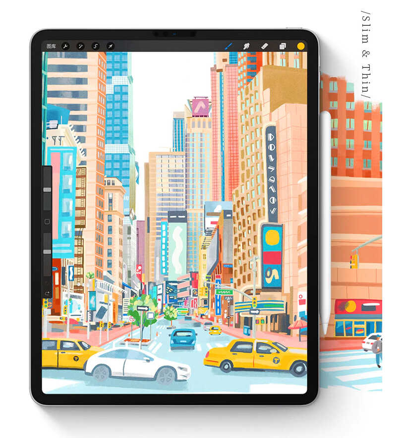 Apple iPad Pro 12.9 2020 Uyumlu (4.Nesil) ​Wiwu iPaper Like Tablet Ekran Koruyucu - 3
