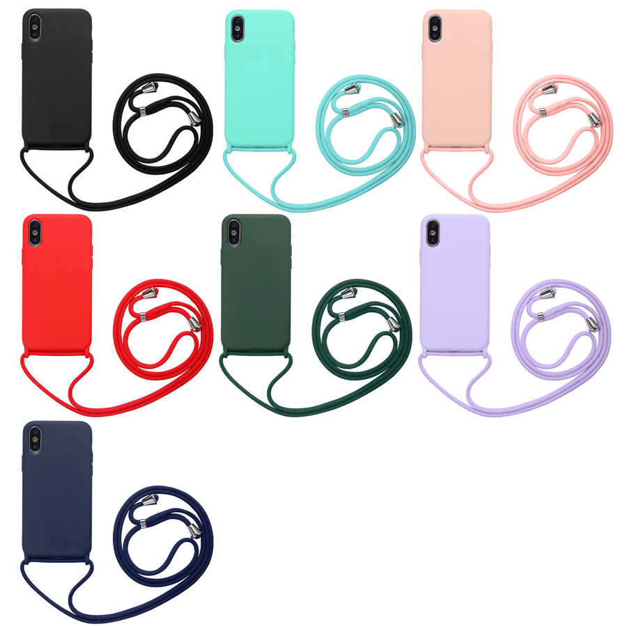 Apple iPhone X Uyumlu Kılıf Zore Ropi Kapak - 1